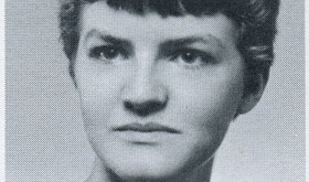 Sigrid M. Stevenson, photograph from her Livermore High School senior yearbook